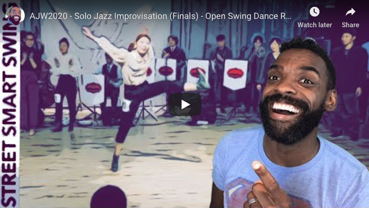 AJW2020 – Solo Jazz Improvisation (Finals) – Open Swing Dance Reaction Videos | Lindy Hop