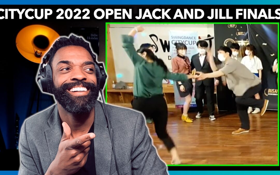 [DAEGU CITYCUP 2022]  Open Jack and Jill Finals reaction | Lindy Hop and Swing Dance