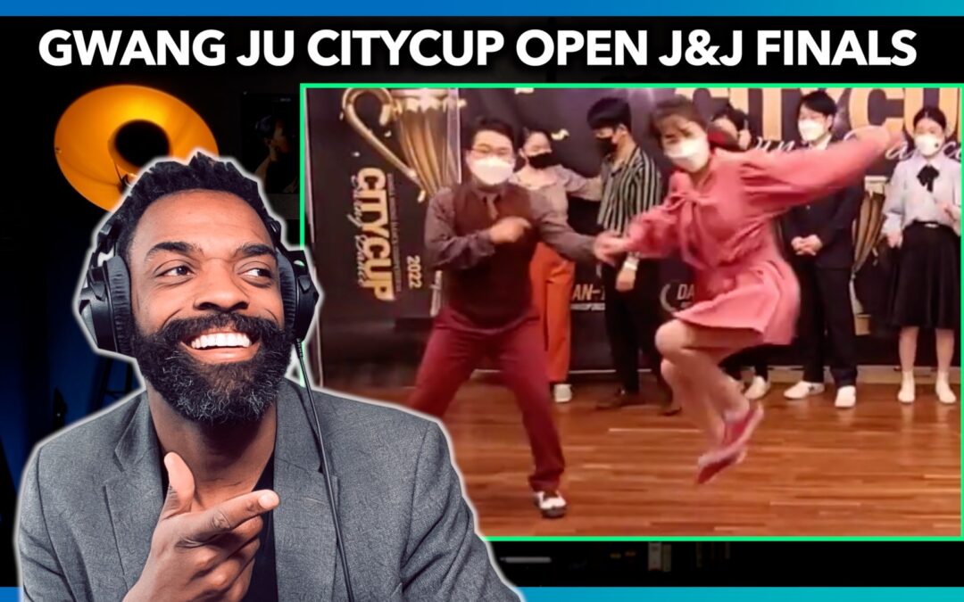 Gwang Ju CityCup Open Jack and Jill Finals reaction | Lindy Hop and Swing Dance