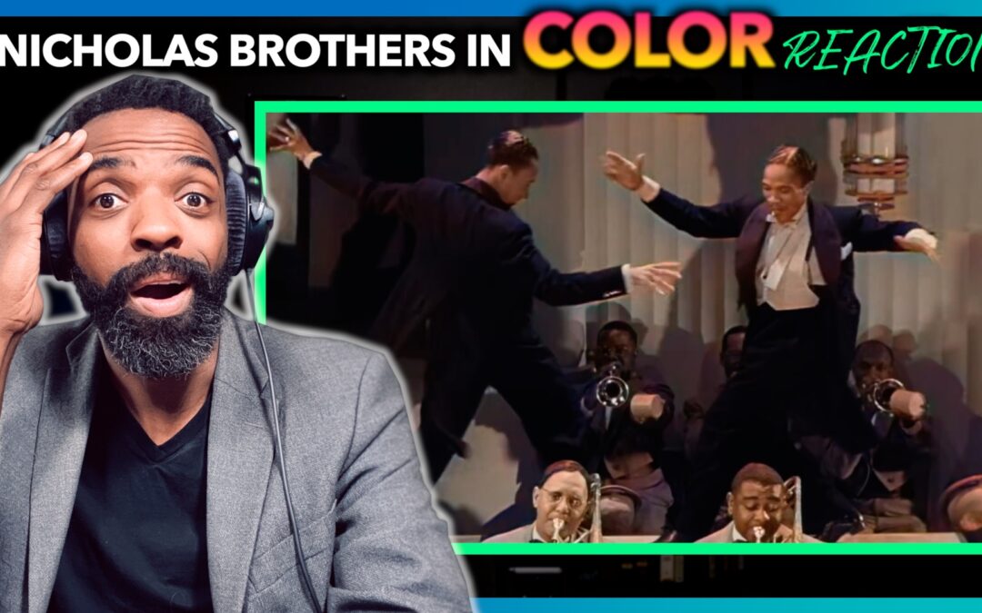 Stormy Weather in color – The Nicholas Brothers and Cab Calloway | Colorized with DeOldify reaction